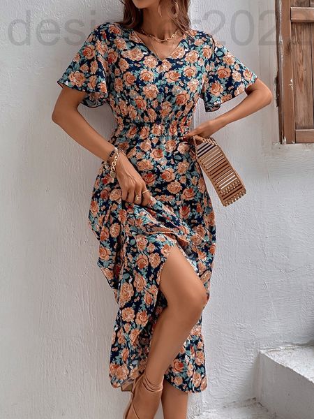 

casual dresses designer bat short sleeved v-neck medium length skirt waist dress cbzx, Black;gray