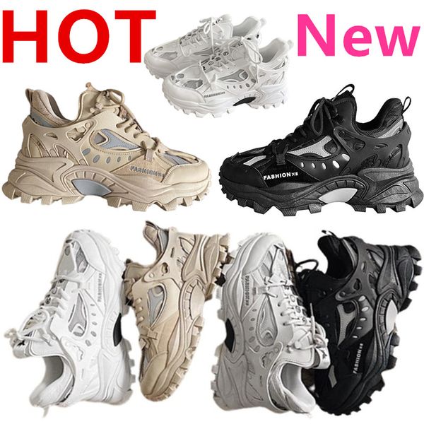 2022 SCARPE CASUALI FASHI CHUAND BLACI GRIGIO KHAKI SIEKER OUTDOOR SNEAKER NOCTILUCENTI LUCE ALTRO ARENCIFITE