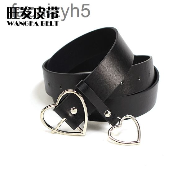 

belts designer beltlove buckle ring women's belt korean ins style simple decorative jeans belt7ycd2020, Black;brown
