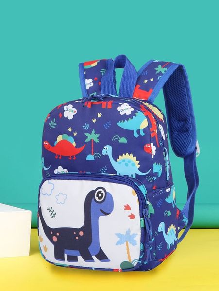 

boys cartoon graphic functional backpack she