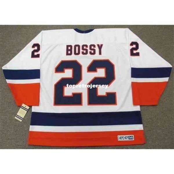 

shirts mens jerseys mike bossy 1982 ccm vintage home retro hockey jersey, Gray