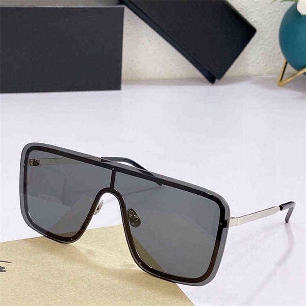 

new sl large square metal goggles sunglasses small white star same style personalized sunglasses sl364 trend goggle, White;black