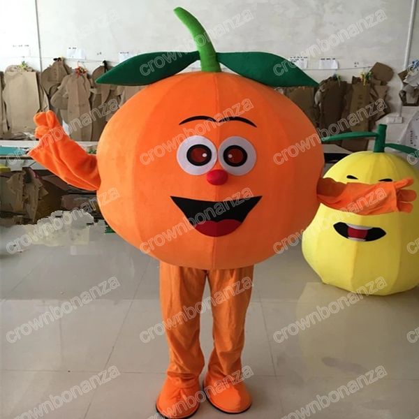 

halloween cute orange mascot costumes cartoon mascot apparel performance carnival size promotional advertising clothings, Red;yellow