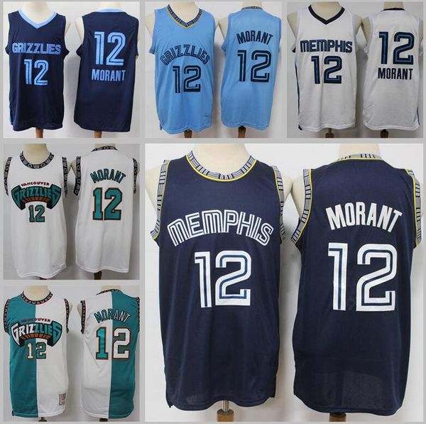 

basketball jerseys ja morant blue jersey, Black;red