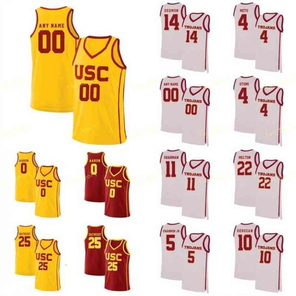 

basketball ncaa trojans college usc jersey 11 mclaughlin 12 devin fleming 13 charles obannon jr 14 mckay anderson custom stitched, Gray