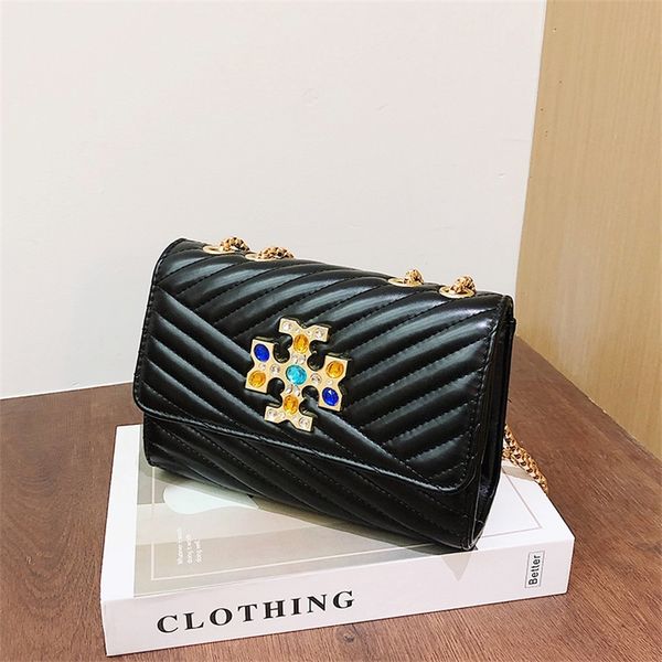 

32% off 2022 new women's bags can be customized and mixed batches beauty rhombic lattice inlaid mini lamb pattern square