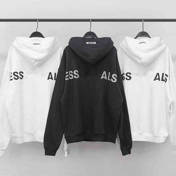 

alphabet leisure drawstring casual hip hop hoodie mens cotton hooded pullover spring clothing pullovers hoodies for men designer streetwear, Black