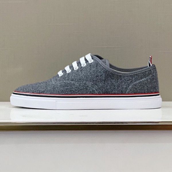 

canvas sports shoes boots cotton low casual shoes splicing contrast lace up flat bottom wear-resistant trend mens shoe ,set package, Black