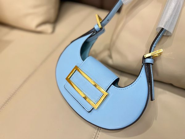 

new fashion luxury designer bags women shoulder bag crossbody bags designers genuine leather purse elling half moon shaped hobos small handb