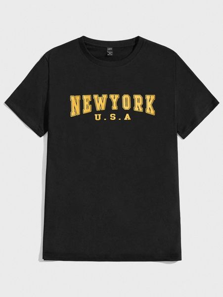 

men letter graphic 14ds#, White;black