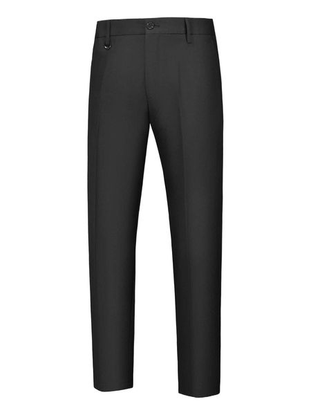 

men pocket detail tailored pants y6bt#, Black