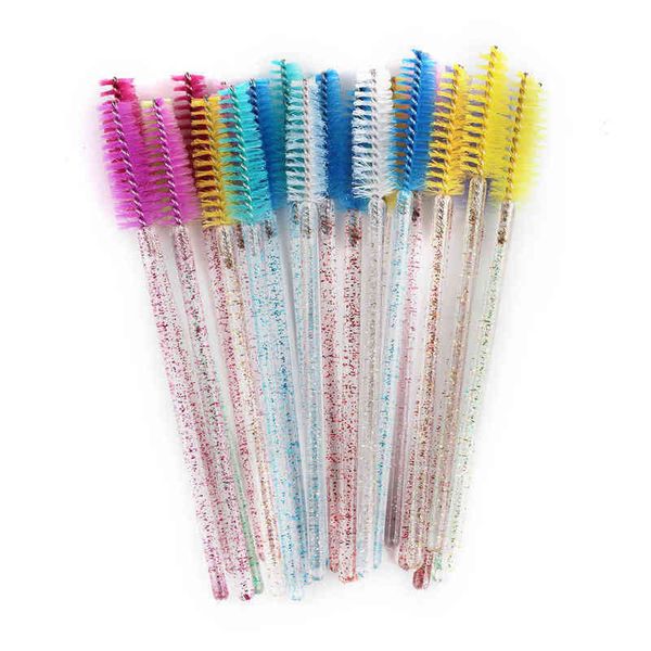 

brosse Ã cils jetable en cristal peigne baguettes de maquillage mascara outils professionnels beautÃ© 50 piÃ¨cespaquet 0308