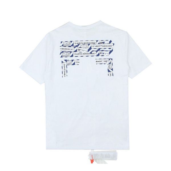 

loose summer mens t shirts fashion tees designers offs brands man women casual t-shirt luxury clothing street shorts sleeve letter arrow bl, White;black