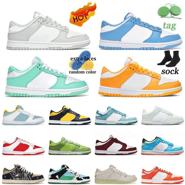 

aaa quality 2022 authentic mens skate sbdunk low shoes size 13 black white coast grey fog p dust unc blue paisley men women casual tennis tr