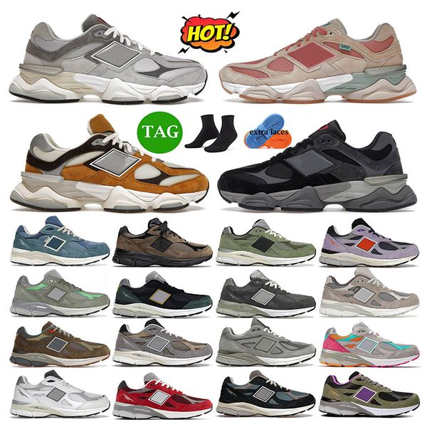 

990 v3 990v3 sneakers men casual shoes 9060 rain cloud grey joe freshgoods inside voices workwear jjjjound olive miusa teddy santis designer, Black
