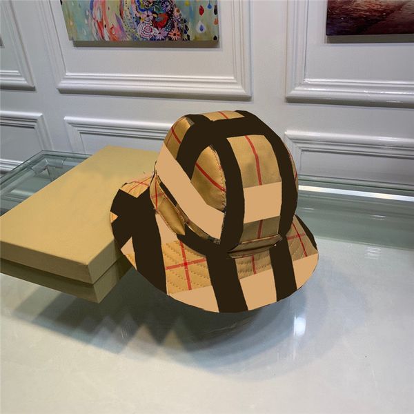 

trendy stripe designer bucket hats men women fisherman caps sports canvas hat baseball cap sun hats, Blue;gray