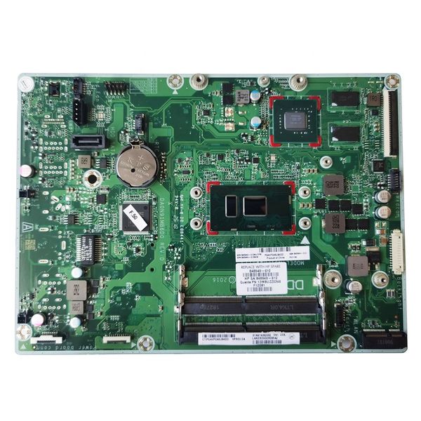 Placa-mãe de alta qualidade para HP 848949-610 848949-010 DA0N91MB6D0 I5-7200U PRINHIFICAÇÃO PRINCIPAL DO MANTHOL 24-G 22-B