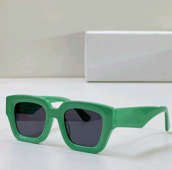 

green grey squared sunglasses men women fashion summer sunnies sonnenbrille uv400 protection eyewear with box, White;black