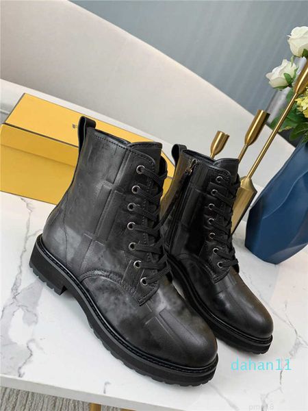 2022-Women Luxury Designer фирменные черные кожаные байкерские ботинки Простые кожаные ботинки