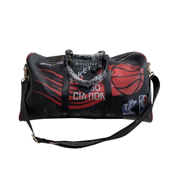 

portable shoulder bags new super large-capacity sports japanese korean trendy fashion ultra-light soft leather men and women travel luggage