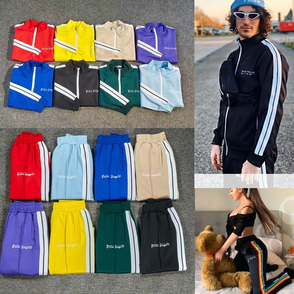 Menina de pilotes masculinos femininos femininos moletons de palmeira ternos de homens rastrear suor de casacos angel man jackets jackets calças calças sportswear s-xxl