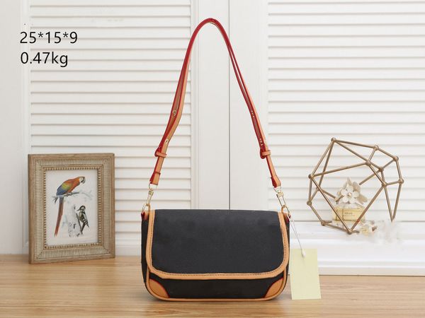 Designer M59459 Crossbody Bolsa De Ombro Bolsa Tote Mulheres De Alta Qualidade Impressão De Couro Emendas Botão De Metal Marca De Luxo Cross Body Bags Bolsas Carteira Mochilas