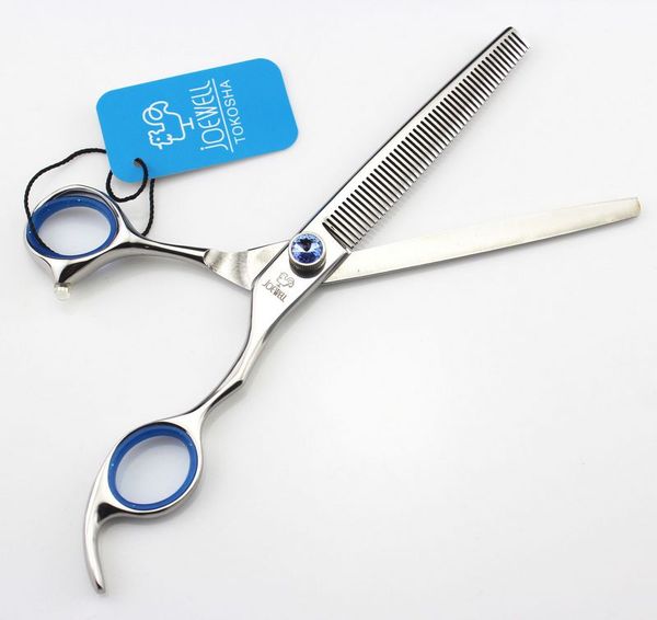 

joewell 7.0 inch hair thinning scissors 440c 62hrc hardness stainless steel