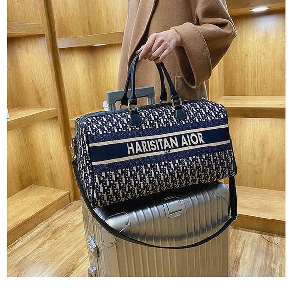 

travel female printing tide hand-held messenger single large capacity short distance travel luggage clearance outlet sale