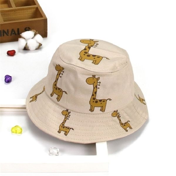 

childrens printing boys sun cap girls fisherman summer baby hats 220802, Yellow