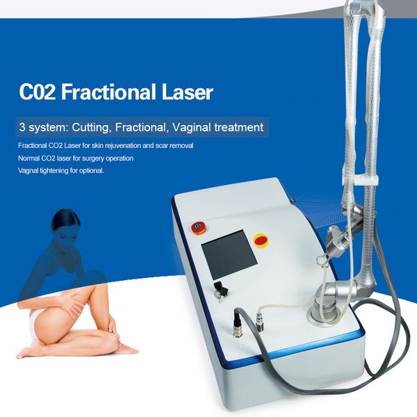 

portable co2 laser multifunctional vaginal tightening skin resurfacing skin rejuvenation scar stretch marks acne removal fractional beauty s, Black