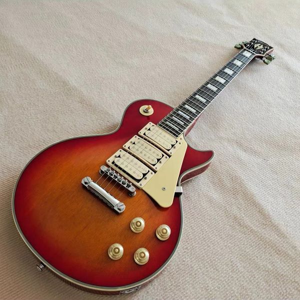 

classic brand electric guitar log bright electric guitar three pairs of large output pickups delivery to home