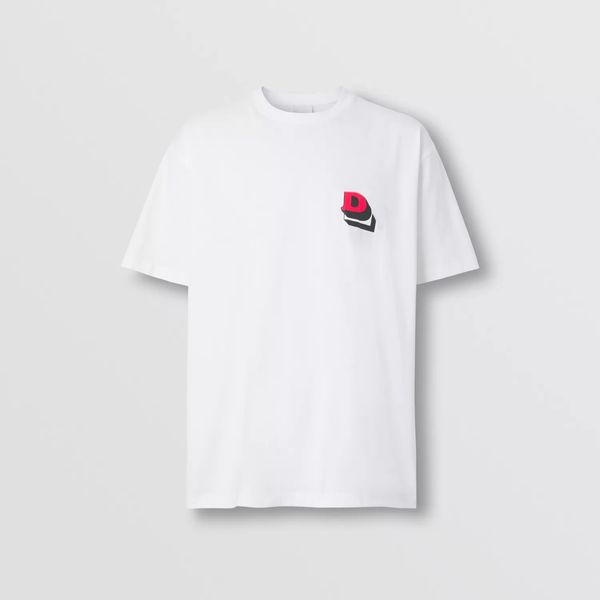 

summer men's t shirt brand luxury men's women's designer letter print round neck lesbian fashion casual couple style, White;black
