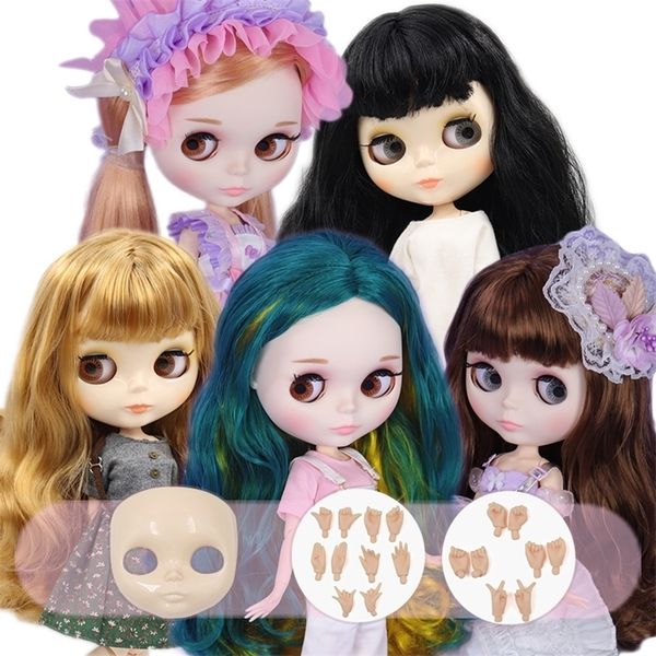 Icy DBS Blyth Doll Skin White Skin Corpo Junta 16 BJD Preço especial OB24 Toy Gift 220707