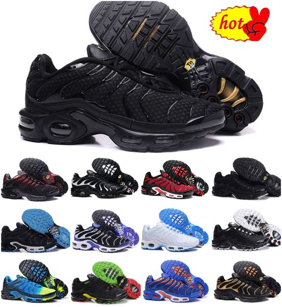 

star star boots 2021 classic air mens tn running shoes tn plus triple black white sneaker designer vapore