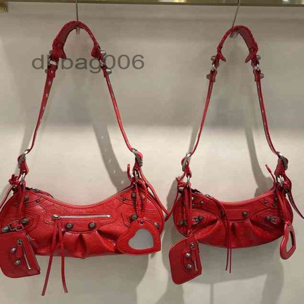 

handbags le caogle handbag bags lecagole designer designers 2022 three one rivet crescent oil wax leather armpit female diagonal span b0w5 k
