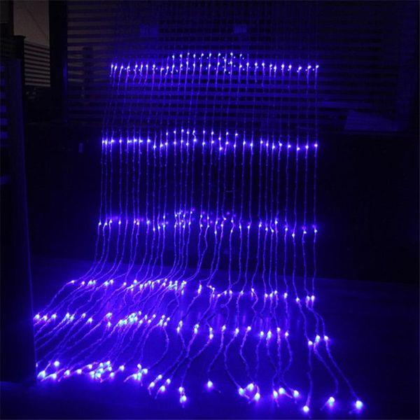 Stringhe 3x2M/3x3M/6x3M Impermeabile LED Cascata Ghiacciolo Luci per tende per tende Festa di Natale Luce per la decorazione del giardino di nozzeLED