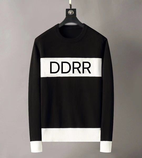 

2022 mens sweater fashion men women sweater pullover long, White;black
