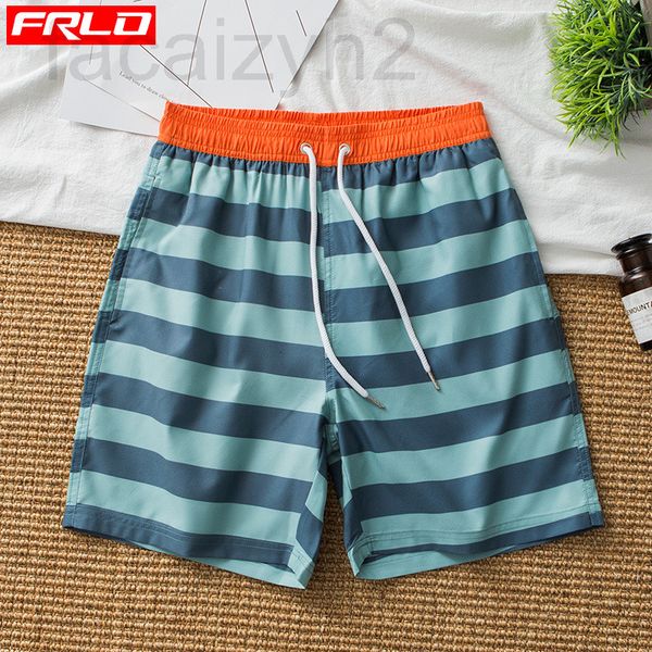 

men's shorts designer beach pants can be launched loose large casual quarter seaside resort spring shorts men's flat angle swimmin, White;black