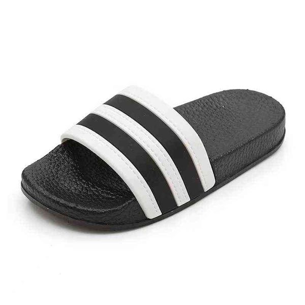 

fashion stripes children' slippers baby girls boys barefoot shoes kids skid resistance home footwear black-sole mix-colors beac g22041, Black;grey