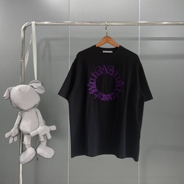 

2022ss spring and summer new high grade cotton printing short sleeve round neck panel t-shirt size: -l-xl-xxl-xxxl color: black white b32, White;black