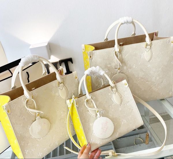 

1854 crafty onthego women messenger bag luxury brand embossed letter totes large capacity handbags crossbody famous designer shoulder bags t