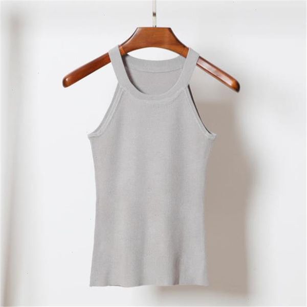 

woman skinny female summer shirts thin knit tees women hedging lady sleeveless overcoat outerwear bodycon tricots, White