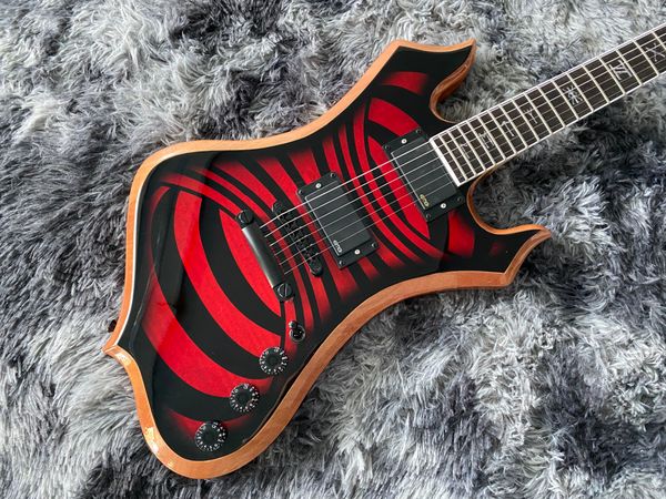 

chinese electric guitar m s g zakk mahogany body and neck 6 strings