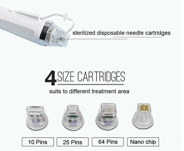 

accessories disposable fractional rf microneedle replacement head gold cartridge microneedling micro needle machine cartridges tips