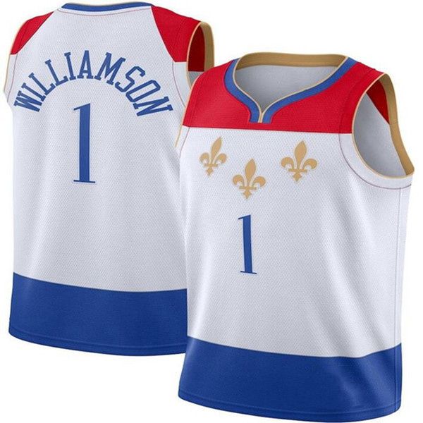 

zion 1 williamson basketball jerseys trae murray young jersey dejounte 5 11 2022 mens, Black;red