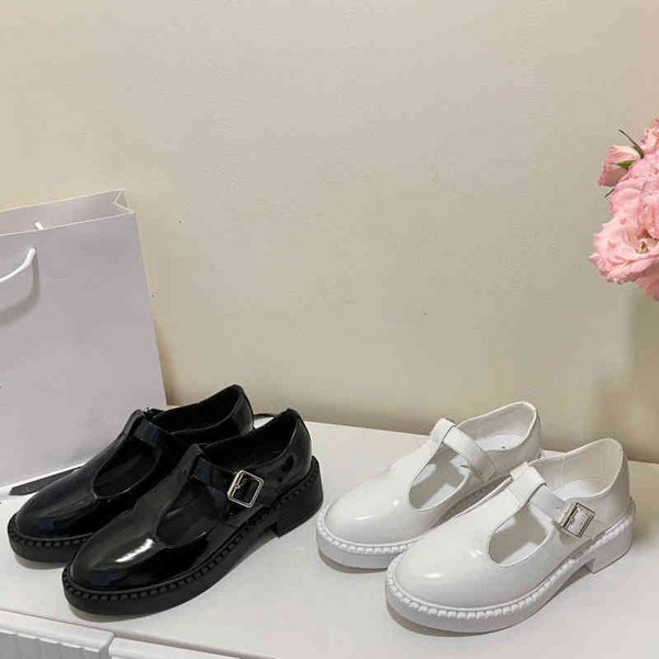 

slippers p's hollowed out leford shoes summer triangle british college style solid color small leather women's, Black