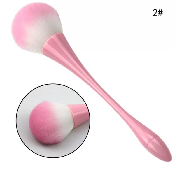 New 7 Multicolor Nail Art Brushes Acqua Drop Piccolo Design Design Goblet Nail Dust Remover