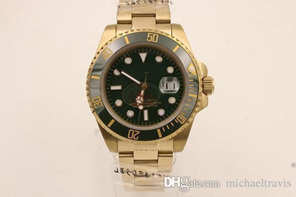 

automatic mechanical watch for men black dial stainless belt mens blue stainless bezel 40mm sports mens wristwatch, Slivery;brown