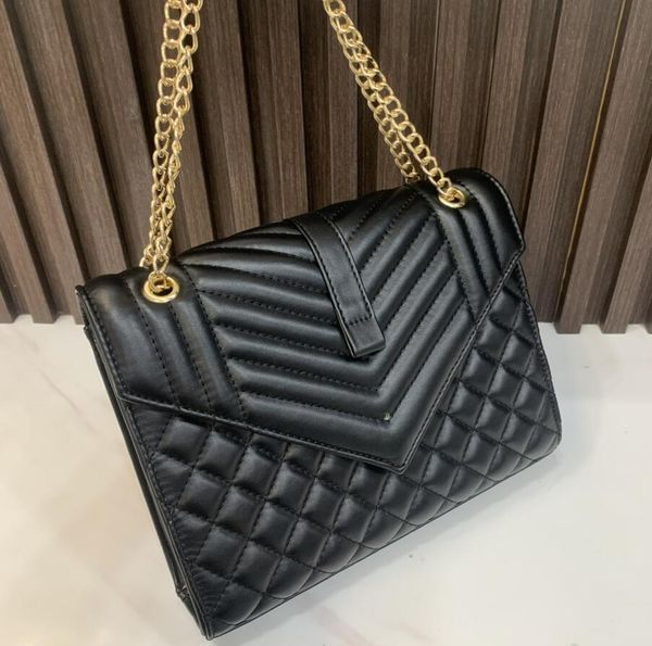 

genuine leather handbag comes woc chain bag women luxurys fashion designers bags female clutch classic girl handbags