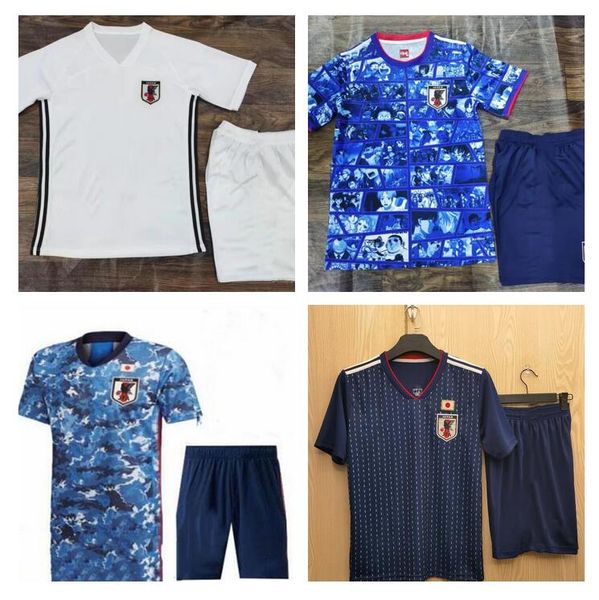 

kit 2018 2020 2021 2022 japan soccer jerseys atom tsubasa honda endo yoshida kamada minamino haraguchi yamaguchi osako 20 21 22 football shi, Black;yellow